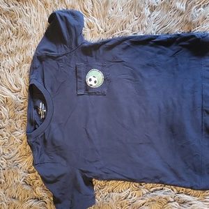 Vineyard vines size 6 navy soccer t shirt